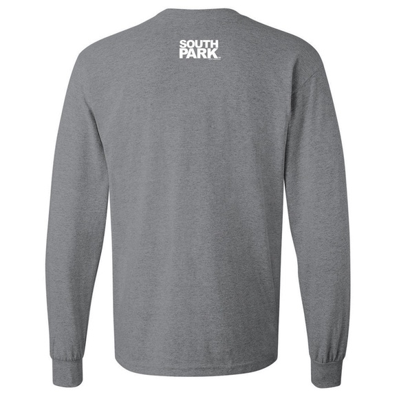 SOUTH PARK TOWELIE & RANDY WE'RE BACK ADULT LONG SLEEVE T-SHIRT - Picture 2 of 7